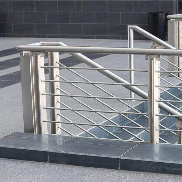 stainless steel pipes in railings